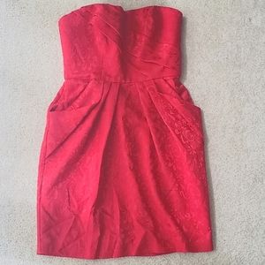 NWOT Tube red dress